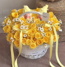 將圖片載入圖庫檢視器 Handheld Rose Flowering Basket
