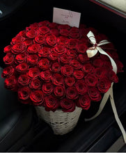 將圖片載入圖庫檢視器 Hot Hot Rose Flower Basket*客订花篮请联系客服
