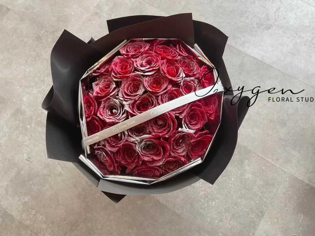 Firework Red Rose