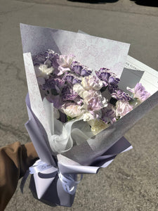 M13. Bouquet of Carnations - Purple