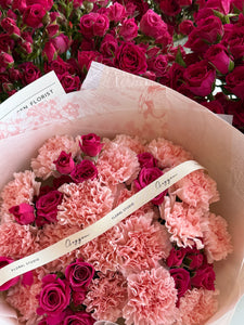 M16. Carnation Phalaenopsis Bouquet