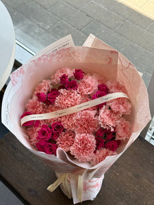 M16. Carnation Phalaenopsis Bouquet