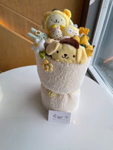 玩偶花束布丁狗