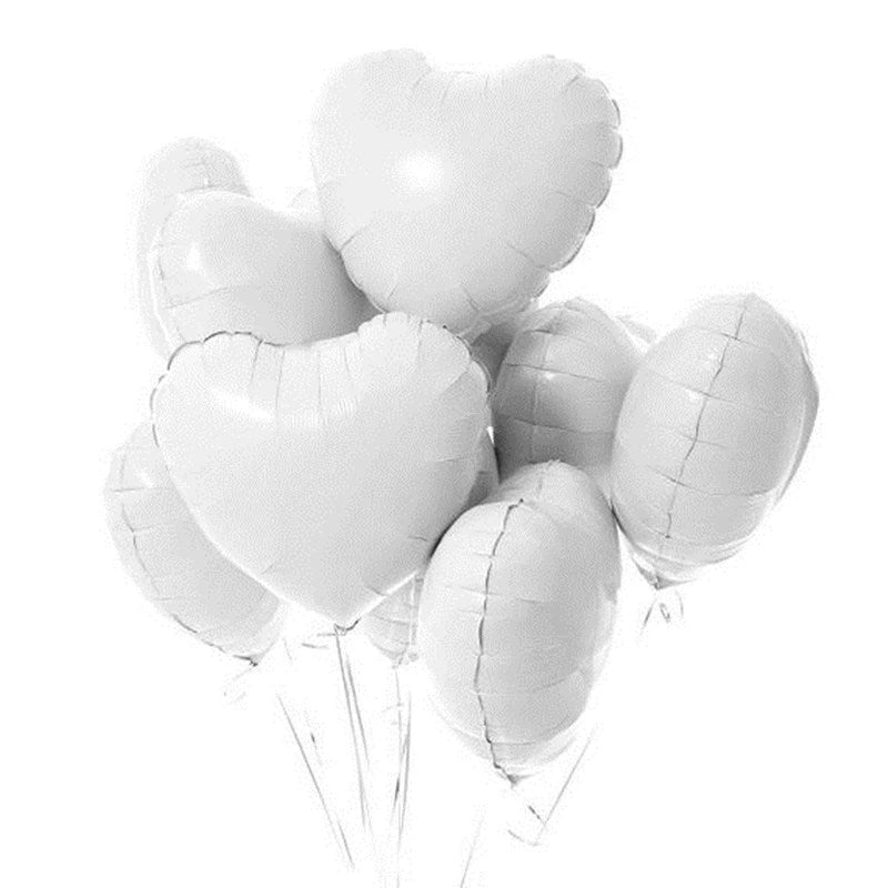 heart balloon white